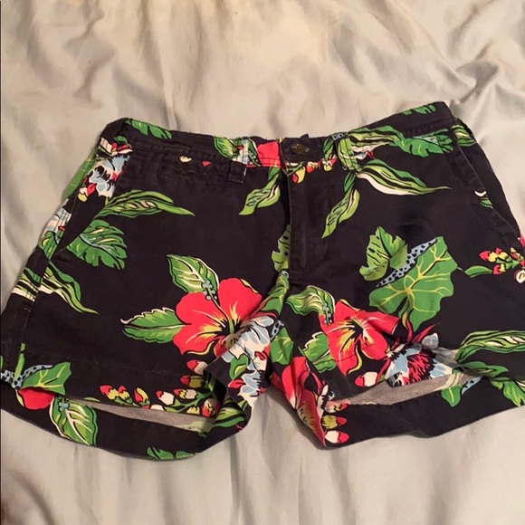 Polo floral shorts - Picture 1 of 3